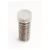 Roll of Mixed Washington Silver Quarters