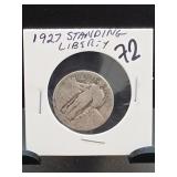 1927 Standing Liberty Quarter