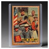 1962 Topps #135 Babe as a Boy