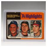 1975 Topps #7 ’74 Highlights Baseball Card