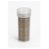 Roll of Mixed Washington Silver Quarters