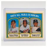 1971 American League RBI Leaders Card No. 88