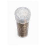 Roll of Mixed Washington Silver Quarters
