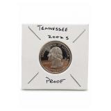2002-S Tennessee State Quarter, Proof Silver