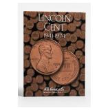H.E. Harris Lincoln Cent Folder, 1941â€“1974