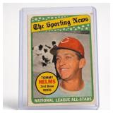 1969 Topps Tommy Helms All-Star #418 Card