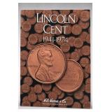 H.E. Harris Lincoln Cent Folder, 1941â€“1974