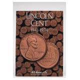 H.E. Harris Lincoln Cent Folder, 1941â€“1974