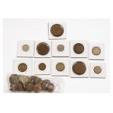 Assorted World Coins ONE CENT ~1lb