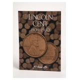 H.E. Harris Lincoln Cent Folder, 1909â€“1940