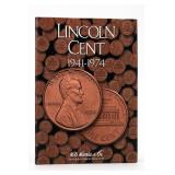 H.E. Harris Lincoln Cent Folder, 1941â€“1974