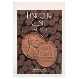 H.E. Harris Lincoln Cent Folder, 1941â€“1974