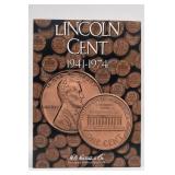 H.E. Harris Lincoln Cent Folder, 1941â€“1974