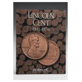 H.E. Harris Lincoln Cent Folder, 1941â€“1974