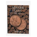 H.E. Harris Lincoln Cent Folder, 1941â€“1974