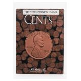 1943 Lincoln Wheat Cent Folder Group