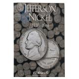 H.E. Harris Jefferson Nickel Folder, 1938â€“1961