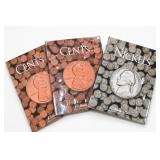 H.E. Harris Cents and Nickels Folder Group Empty