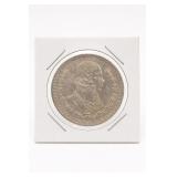 1966 Mexico Morelos 1 Peso Silver