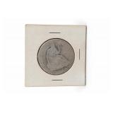 1859 Liberty Seated Half Dollar, No Motto