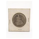 1853 Seated Liberty Half Dollar, Arrows and Rays