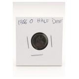 1856 Seated Liberty half dime