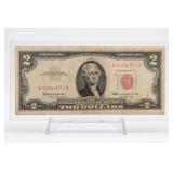 1963 $2 United States Note, Red Seal