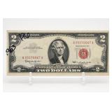 1963 $2 United States Note, Red Seal