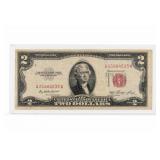 1953 $2 United States Note, Red Seal, Fr. 1509