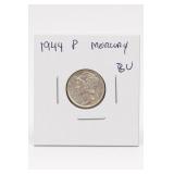 1944 Mercury Dime