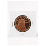 Statue of Liberty .999 Fine Copper Round