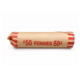 Roll of Mixed Wheat Cents