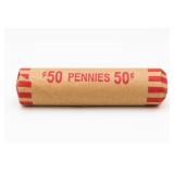 Roll of Mixed Wheat Cents