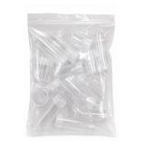 Lot of Clear Plastic Coin Tubes