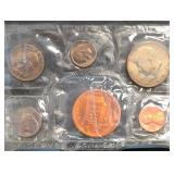 1970-D UNC Mint Coin Set Silver JFK