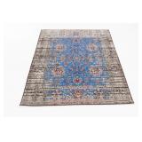 Unique Loom 02384 Blue/Ivory Area Rug