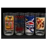 Pepsi Holiday Glass Tumblers