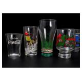 Decorative Glasses incl. Coca-Cola Tumbler