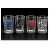 Illustrated Glass Drinking Tumblers