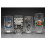 Lot of Commemorative Glass Tumblers