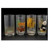 Lot of Wildlife-Themed Drinking Glasses
