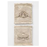 The Bombay Company Wall Relief Plaques