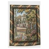 Garden Scene Textile Wall Hanging