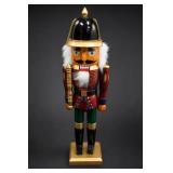 Painted Wooden Nutcracker Soldier Figure