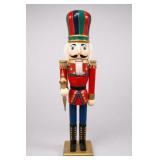 King Nutcracker Figure with Staff