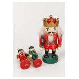 Lot of Decorative Holiday Nutcracker Figures