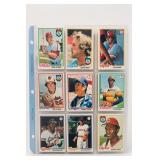 Grouped Vintage Baseball Trading Cards