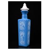 1965 Jim Beam Cameo Blue Decanter