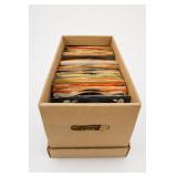 Boxed Lot of Vinyl Records