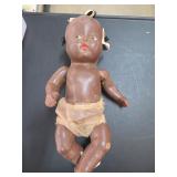 1930s–40s Black Composition Topsy-Style Doll